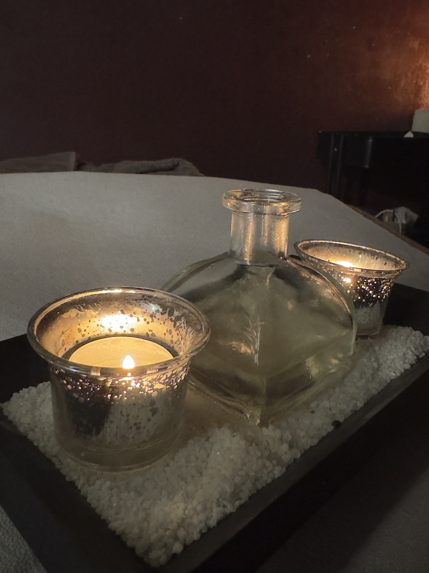 Luxury massage treatment room at AMIS Spa Valletta Malta